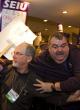 SEIU members organized by union officials try to break into the 2008 Labor Notes conference (Zuma) SEIU members organized by union officials try to break into the 2008 Labor Notes conference (Zuma)
